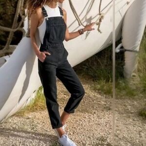 Topshop Black Women's Jeans Overalls